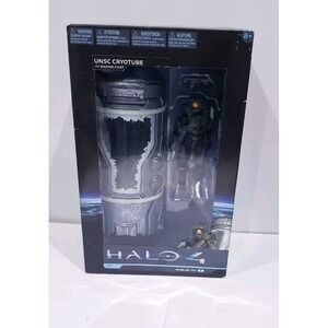 Halo 4 UNSC Cryotube with Master Chief Figure McFarlane Toys Series 1